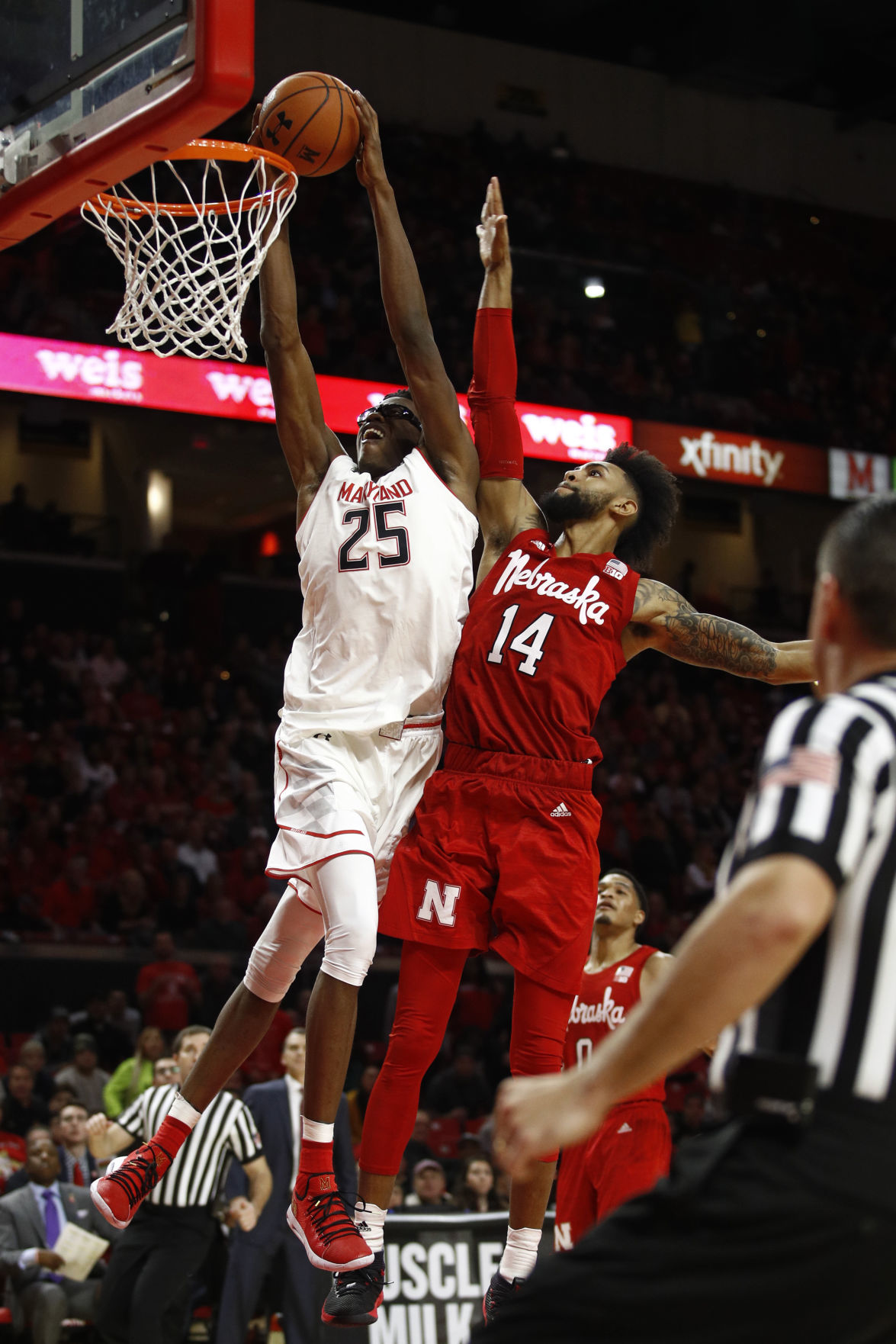 Nebraska Maryland Basketball
